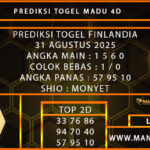  PREDIKSI TOGEL FINLANDIA 31 AGUSTUS 2025 