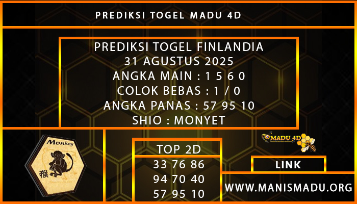  PREDIKSI TOGEL FINLANDIA 31 AGUSTUS 2025 