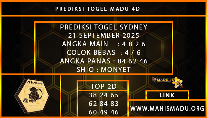  PREDIKSI TOGEL SYDNEY 21 SEPTEMBER 2025