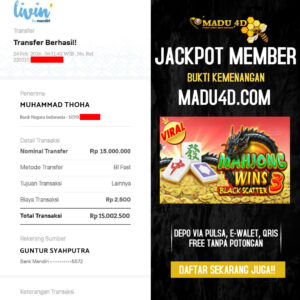 BUKTI JP MADU TGL 24