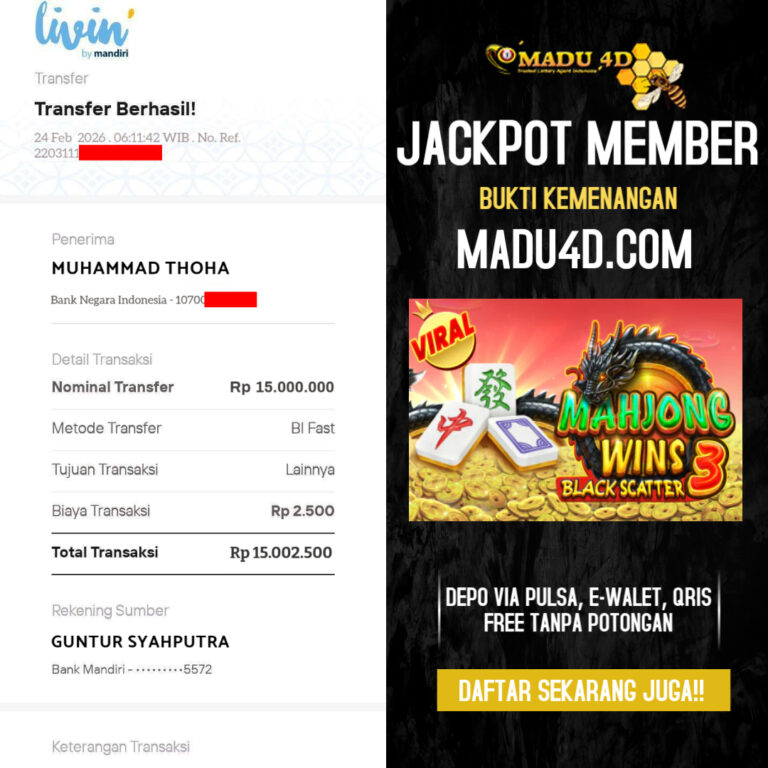 BUKTI JP MADU TGL 24