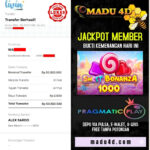 BUKTI JACKPOT MEMBER MADU4D 26 APRIL 2026