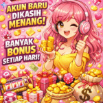 Gadis anime promosi MADU4D dan hadiah
