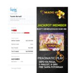 BUKTI JACKPOT MEMBER MADU4D 23 MEI 2026
