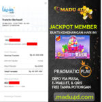 BUKTI JACKPOT MEMBER MADU4D 28 MEI 2026